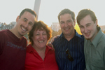 Family on London eye